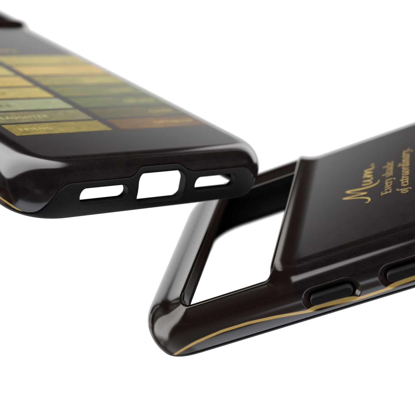 "Every Shade of Extraordinary" Mobile Phone Case (green)