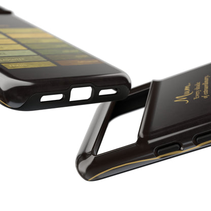 "Every Shade of Extraordinary" Mobile Phone Case (green)