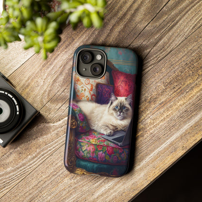 "Purr-sian Productivity" Mobile Phone Case