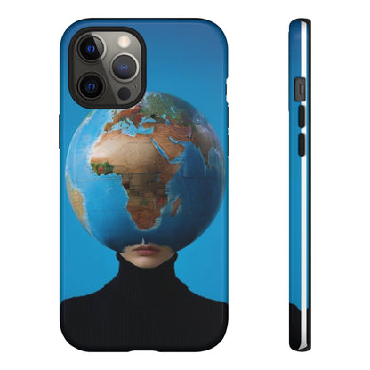 "She Who Carries the World" Mobile Phone Case