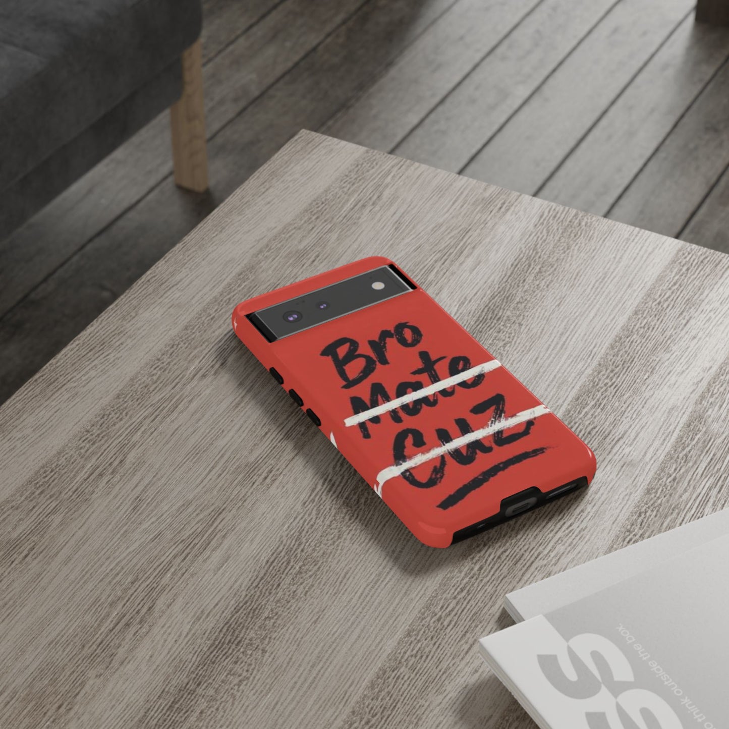 "Bro. Mate. Cuz." Mobile Phone Case