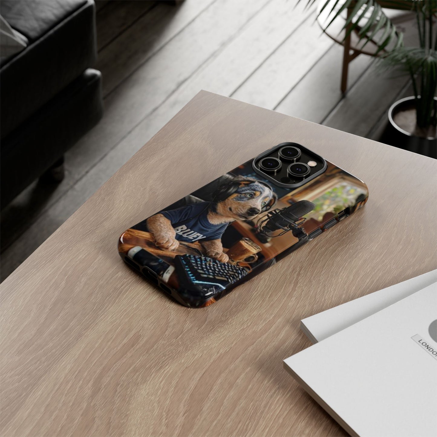 "Blue Heeler - a Tribute to Bluey" Mobile Phone Case