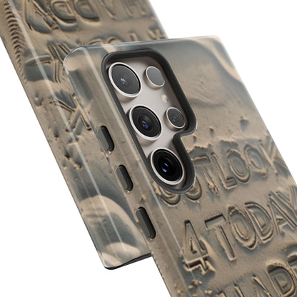 "Life is Short.  Be Happy" Mobile Phone Case