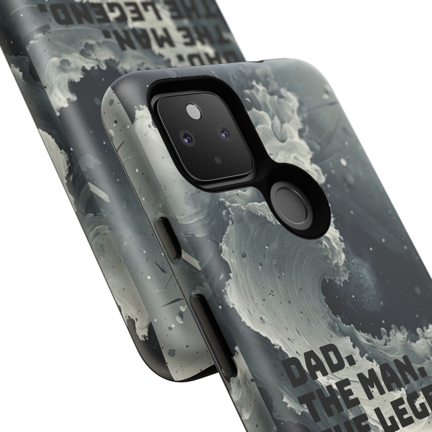 "Dad. The Man. The Legend" Mobile Phone Case (grey)