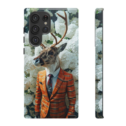 "The Stag" Mobile Phone Case (orange)