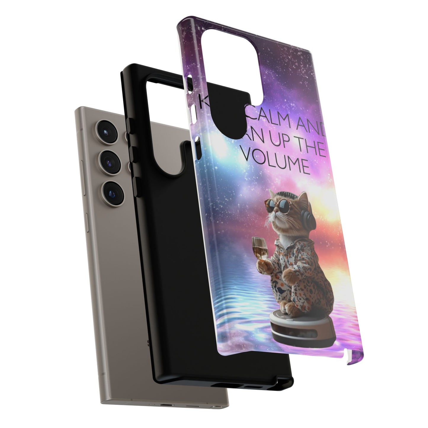 "Keep calm and turn up the Volume" Mobile Phone Case (mix)