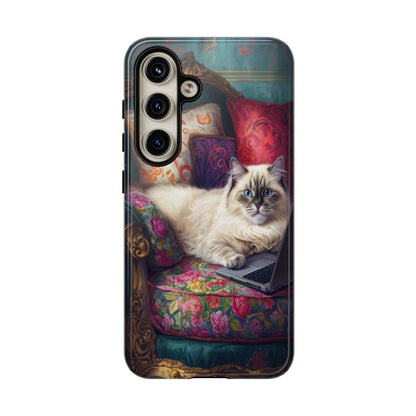 "Purr-sian Productivity" Mobile Phone Case