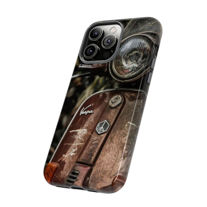 "Vespa. Old Soul, Full Tank" Mobile Phone Case