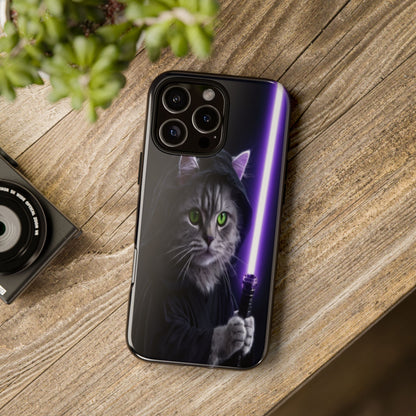 "Jedi Whisker" Mobile Phone Case (purple)