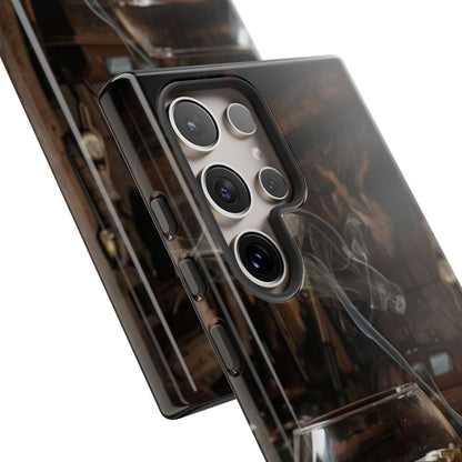 "Hot Whiskey and Cigar" Mobile Phone Case