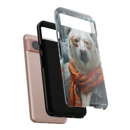"Urban Zen Polar Bear" Mobile Phone Case