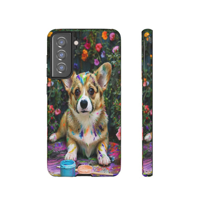 "Paint It Corgi" Mobile Phone Case