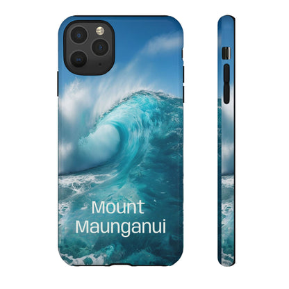 "Mount Maunganui" Mobile Phone Case (green)