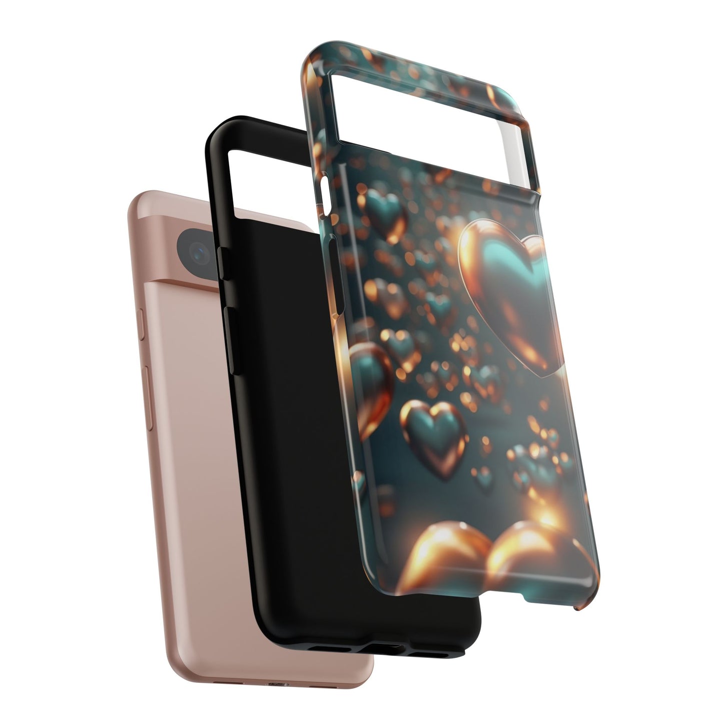 "Hearts on Repeat" Mobile Phone Case