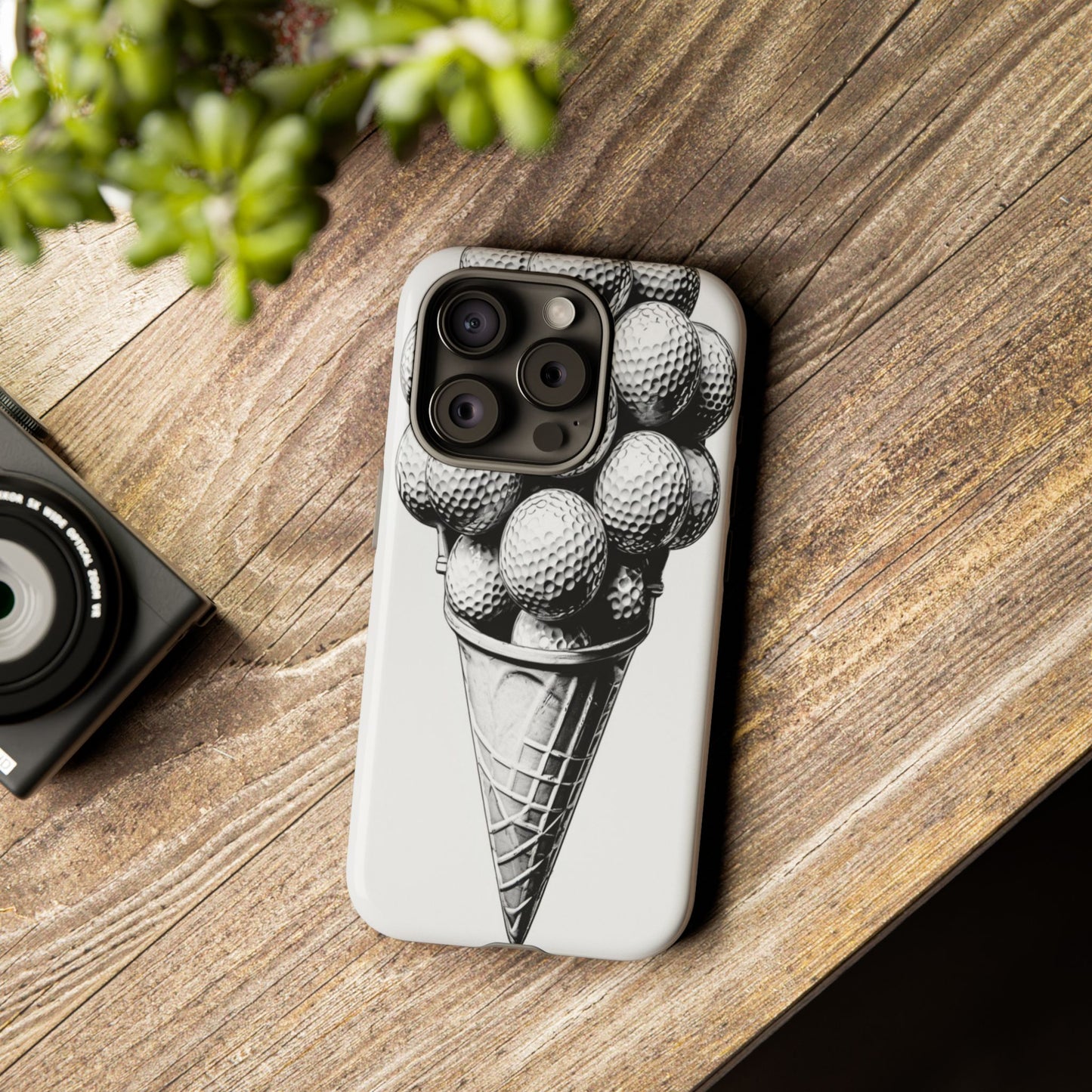 "Scoop and Score" Mobile Phone Case (golf edition)