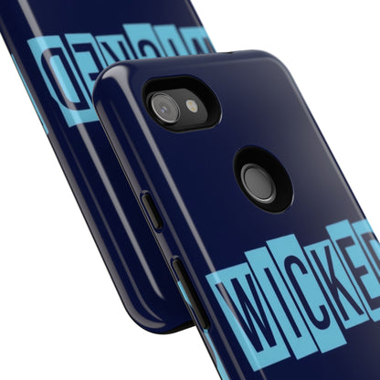 "Wicked" Mobile Phone Case (blue)
