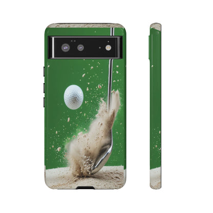 "Bunker Shot" Mobile Phone Case (light green)