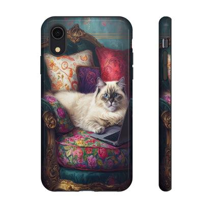 "Purr-sian Productivity" Mobile Phone Case
