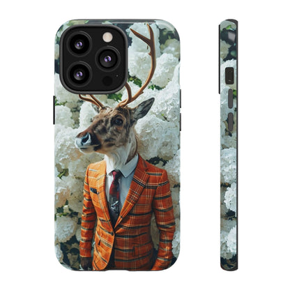 "The Stag" Mobile Phone Case (orange)