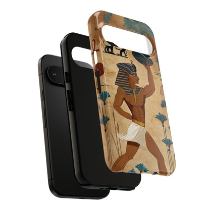 "Tutankhaman Takes the Pass" Mobile Phone Case