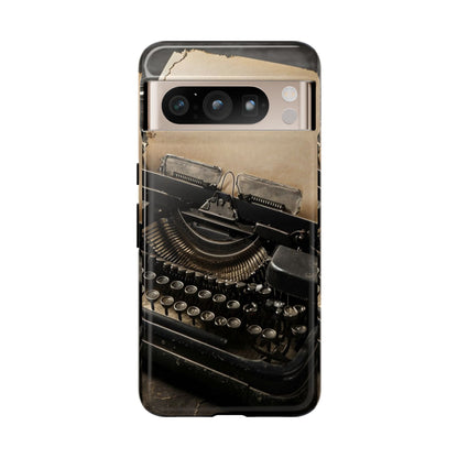 "Fade in. A Writer at the Cusp of Genius" Mobile Phone Case
