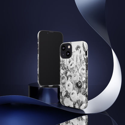 "Monochrome Muse" Mobile Phone Case