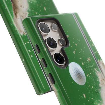 "Bunker Shot" Mobile Phone Case (light green)