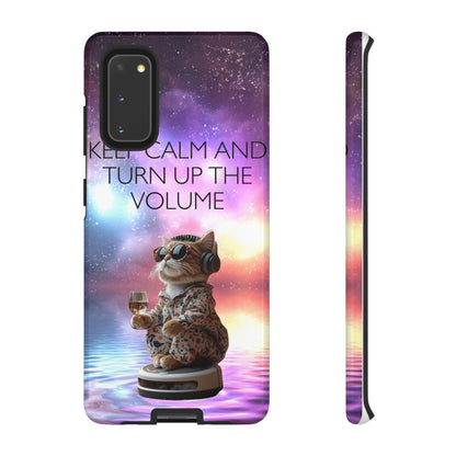 "Keep calm and turn up the Volume" Mobile Phone Case (mix)