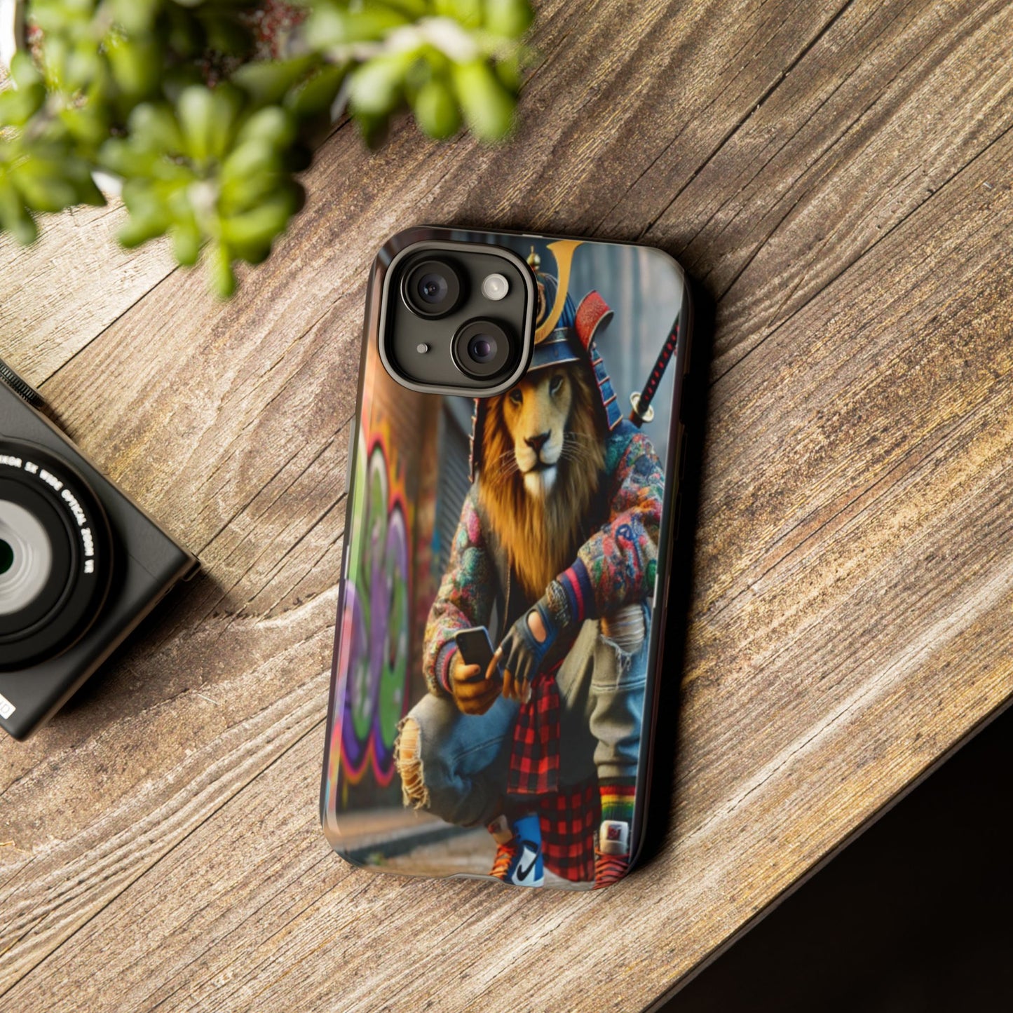 "King of the Concrete Jungle" Mobile Phone Case