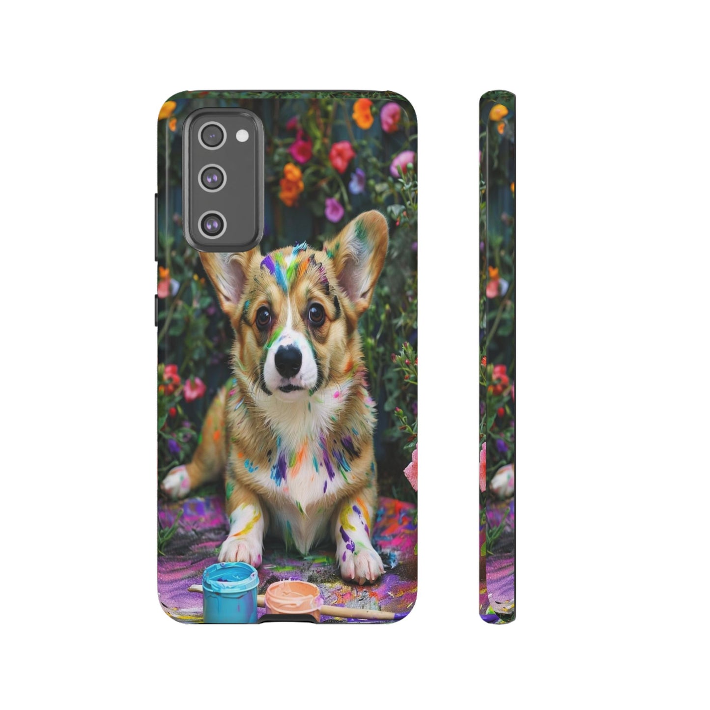 "Paint It Corgi" Mobile Phone Case