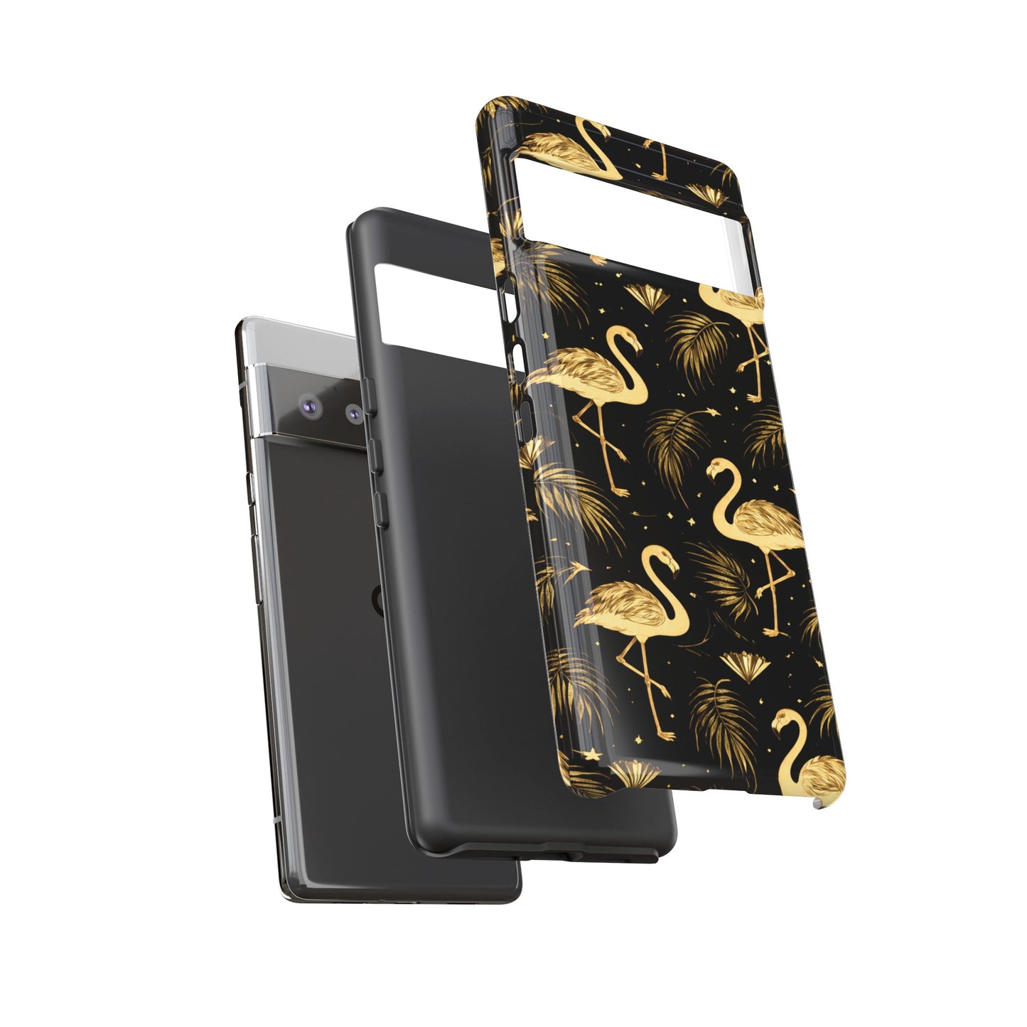 "Gold Flamingo" Mobile Phone Case