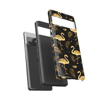 "Gold Flamingo" Mobile Phone Case