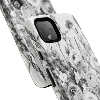 "Monochrome Muse" Mobile Phone Case
