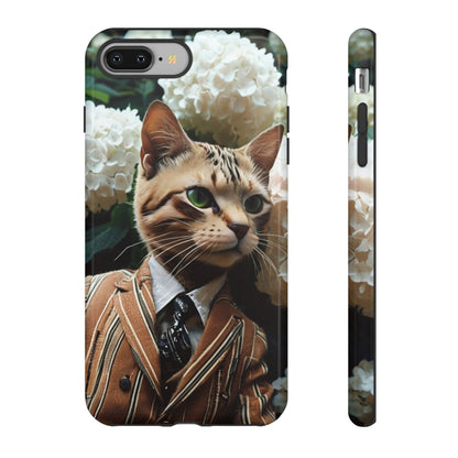 "The Feline Aristocrat" Mobile Phone Case