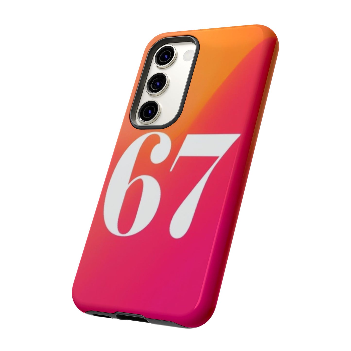 "67" Mobile Phone Case