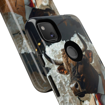 "The Genteel Bull" Mobile Phone Case