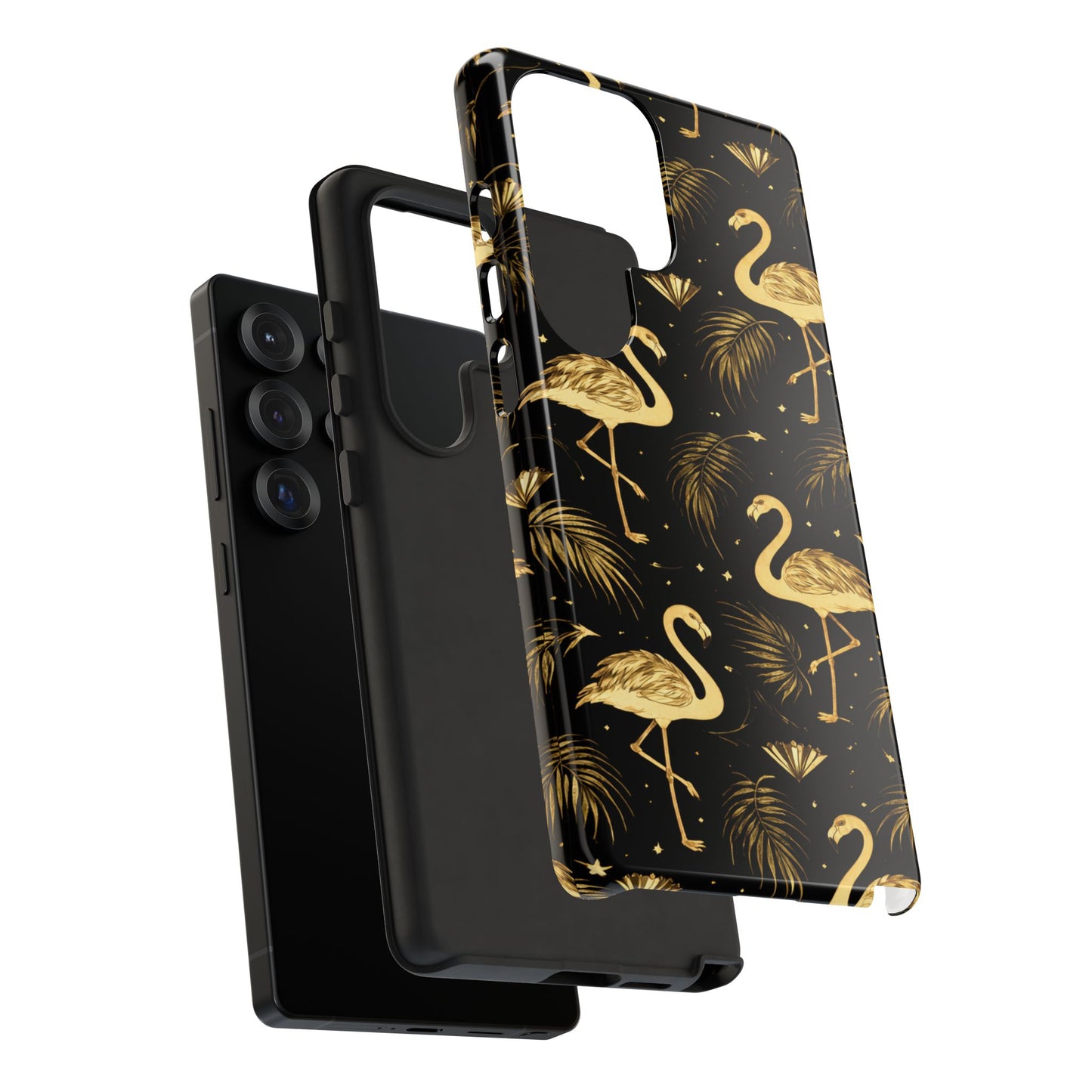 "Gold Flamingo" Mobile Phone Case