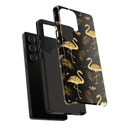 "Gold Flamingo" Mobile Phone Case