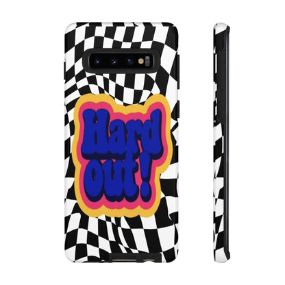 "Hard Out" Mobile Phone Case (blue)
