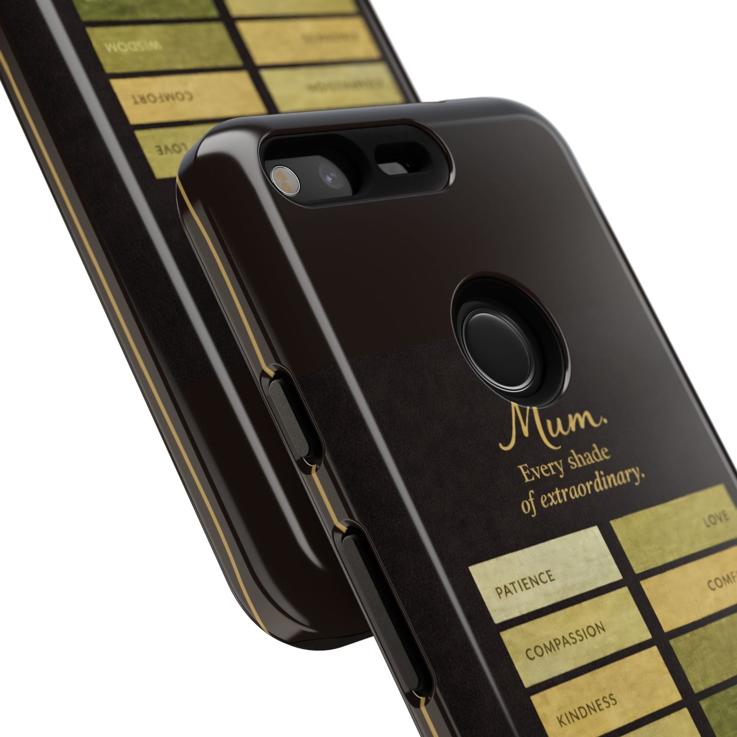 "Every Shade of Extraordinary" Mobile Phone Case (green)