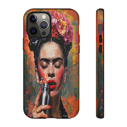 "Frida with a Flask" Mobile Phone Case