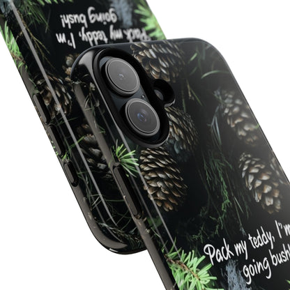 "Pack my Teddy" Mobile Phone Case