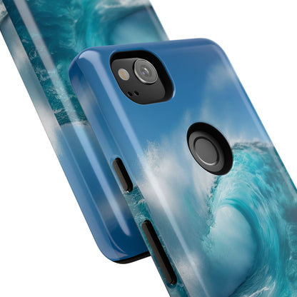 "Mount Maunganui" Mobile Phone Case (green)