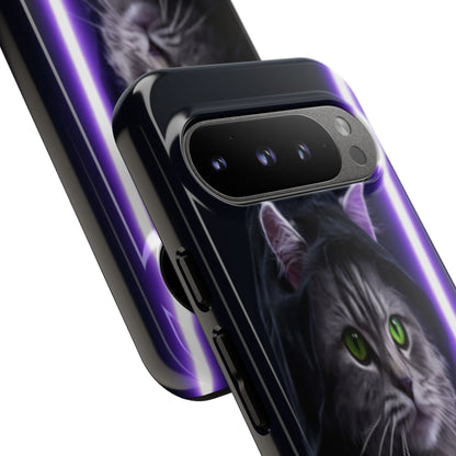 "Jedi Whisker" Mobile Phone Case (purple)