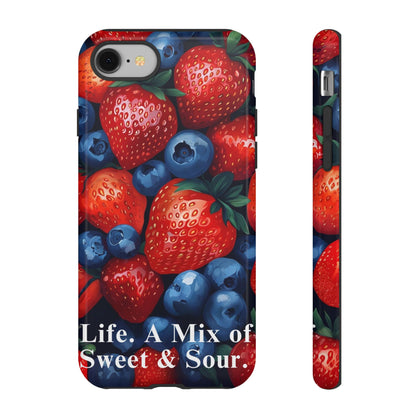 "Life. A Mix of Sweet and Sour" Mobile Phone Case