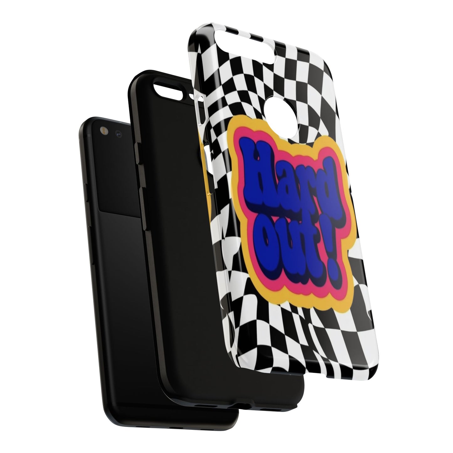 "Hard Out" Mobile Phone Case (blue)