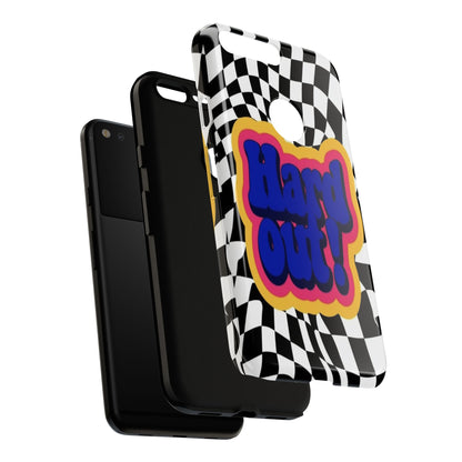 "Hard Out" Mobile Phone Case (blue)