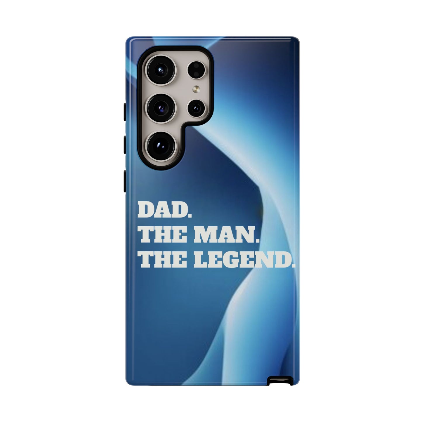 "Dad.  The Man.  The Legend" Mobile Phone Case (blue)