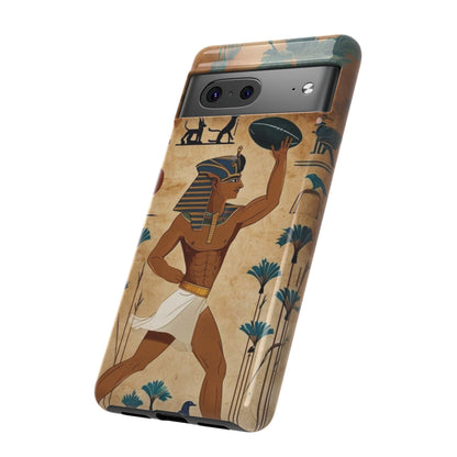 "Tutankhaman Takes the Pass" Mobile Phone Case