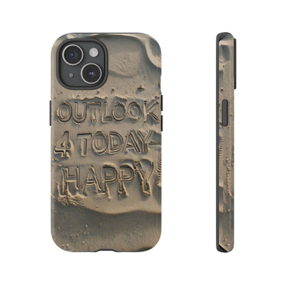 "Life is Short.  Be Happy" Mobile Phone Case